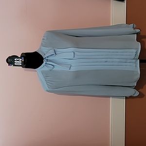 Ladies Powder Blue Blouse